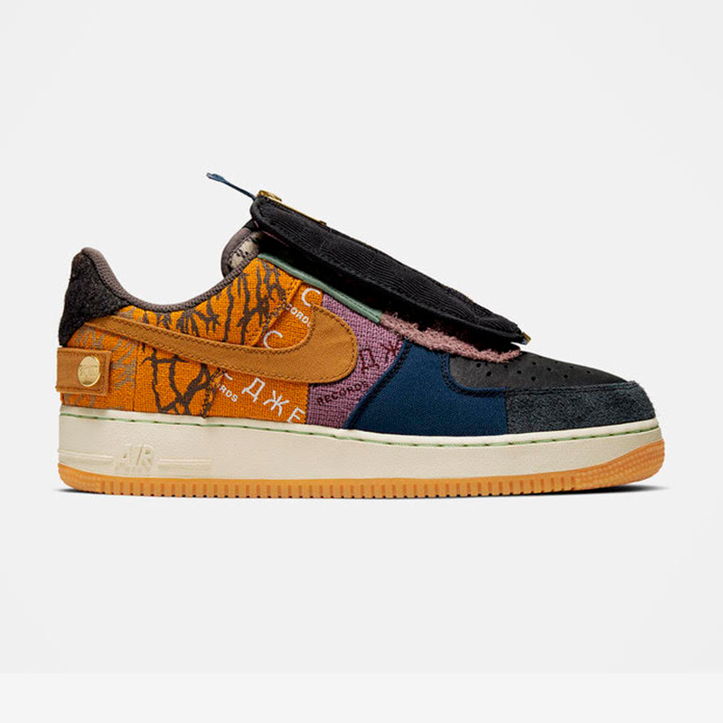 Win Travis Scott X Nike AF Air Force 1 Right Side